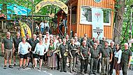 Das Jagdhorn-Bl&auml;sertreffen fand im Forchheimer Kellerwald statt.Edwin Rank