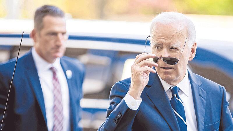US-Pr&auml;sident Joe Biden zu Besuch in Berlin.