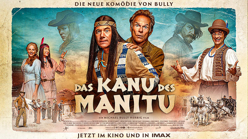 Hauptplakat: Das Kanu des Manitu