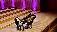&Uuml;berzeugte nicht 100-prozentig: PIanist Grigory Sokolov beim Kissinger Sommer.