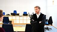 Amtsgericht Bamberg Exhibitionist belästigt Kinder auf Schulweg Staatsanwalt Stephan Jäger kurz vor Prozessbeginn. Er vertritt die Anklage.