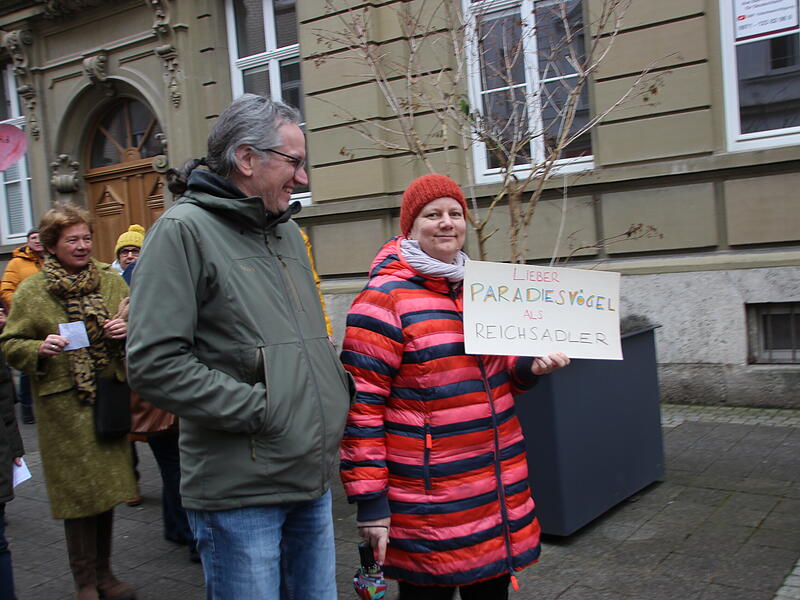 Demokratie Demo "Nie wieder ist jetzt in Bad KissingenDemokratie Demo "Nie wieder ist Jetzt" in Bad Kissingen