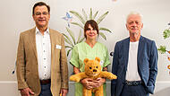 Der Anatomie-Teddy „Benny“ hilft Kindern, den eigenen Organismus besser zu verstehen. Der Anatomie-Teddy „Benny“ hilft Kindern, den eigenen Organismus besser zu verstehen.