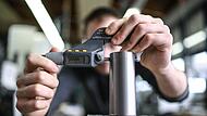 Auszubildender im Metall-Handwerk