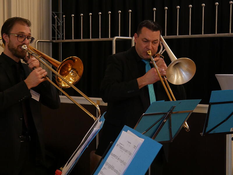 Blechbl&auml;serensemble &bdquo;Brass Quartett &ndash;Hier klingts besser.&ldquo;