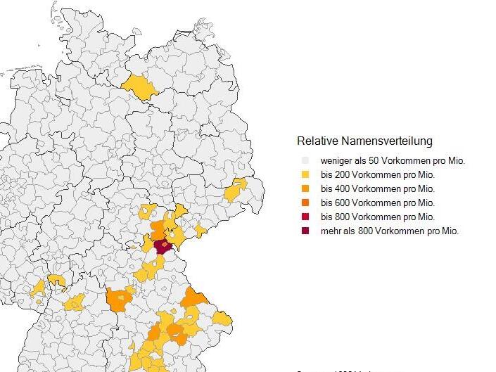 Hier wohnen viele Familien namens Rank.