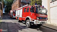 Aufzugspanne in Bamberg: Feuerwehr befreit eingeschlossenen Insassen
