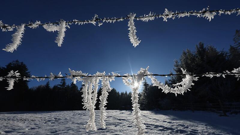 Sonne und Frost in S&uuml;dbayern