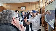 Bei einem Infomarkt in Zeitlofs wurden die neuen Gleichstromtrassen Nordwestlink und Südwestlink vorgestellt