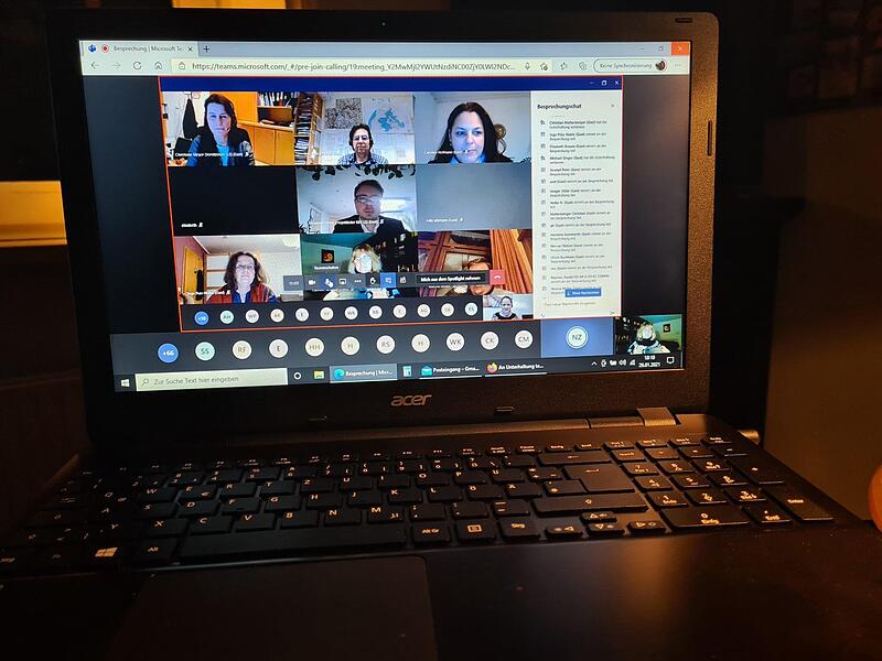 Die Auftaktveranstaltung Kernwegekonzept fand coronabedingt als Videokonferenz statt.Forchheim & Fränkische Schweiz Die Auftaktveranstaltung Kernwegekonzept fand coronabedingt als Videokonferenz statt.Forchheim & Fränkische Schweiz