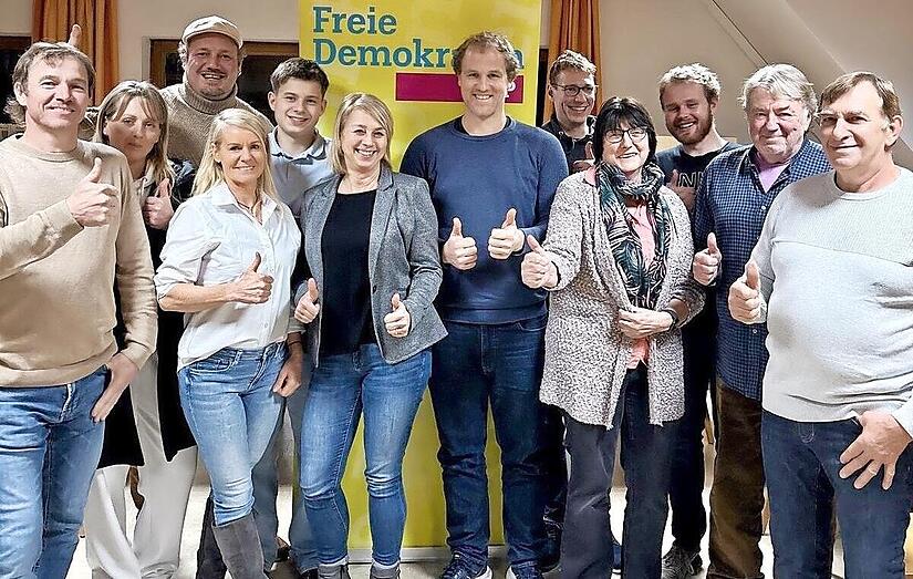 Sie wollen f&uuml;r die FDP in den Gemeinderat M&ouml;hrendorf.