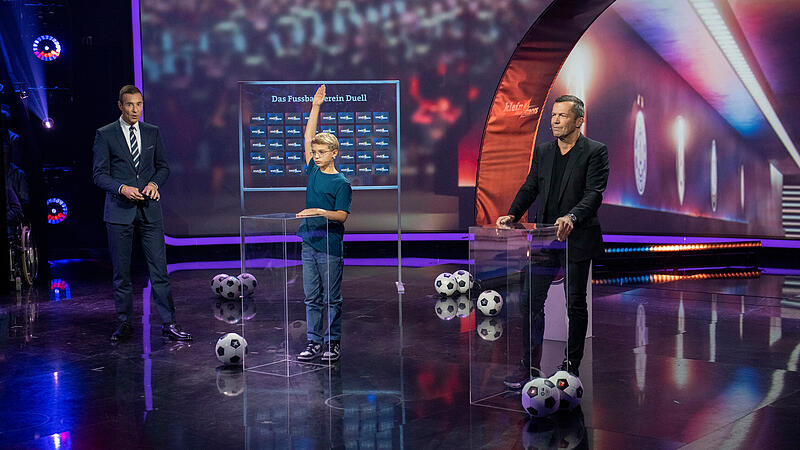 Der 13-j&auml;hrige Gustav forderte in der ARD-Sendung "Klein gegen Gro&szlig;" Fu&szlig;ball-Legende Lothar Matth&auml;us heraus.