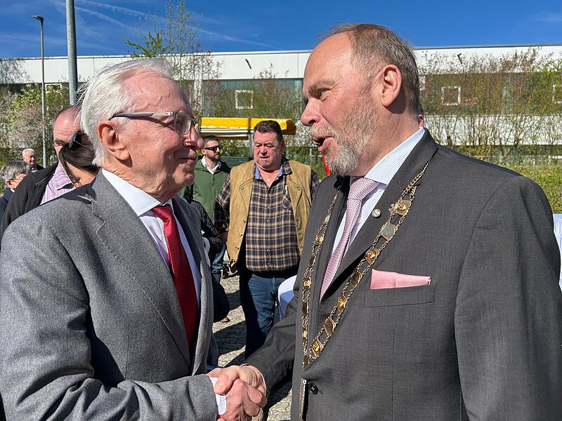 Verabschiedung von B&uuml;rgermeister Bernd Reisenweber in Ebersdorf bei Coburg