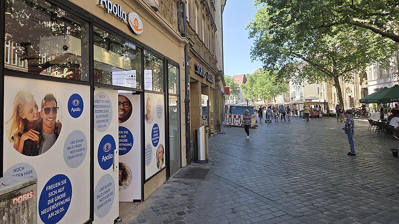 Apollo Bamberg Die neue Apollo-Filiale am Grünen Markt 22 in Bamberg wird am 28. Mai 2026 eröffnet.