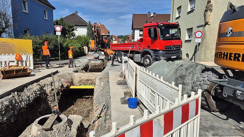 Baustelle Stöhrstraße Baustelle Stöhrstraße