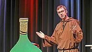 Casting für die „Närrische Weinprobe“ und für „Fastnacht in Franken“ im Fastnachtsmuseum in Kitzingen: Benedikt Wolf aus Haßfurt überzeugte. Thomas Obermeier Casting für die „Närrische Weinprobe“ und für „Fastnacht in Franken“ im Fastnachtsmuseum in Kitzingen: Benedikt Wolf aus Haßfurt überzeugte. Thomas Obermeier