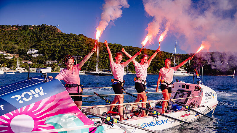 Team Offshoare l&auml;uft in den Hafen ein