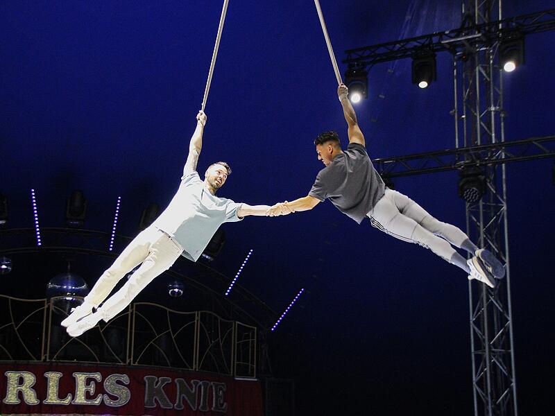 Blick hinter die Kulissen beim Zirkus Charles Knie