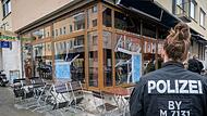Vorfall an israelischem Restaurant - Fenster beschädigt Vorfall an israelischem Restaurant - Fenster beschädigt