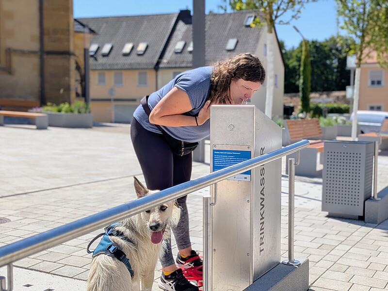 Trinkwasserbrunnen Scheßlitz Wer einen kühlen Schluck Wasser bei den hohen Temperaturen im Landkreis Bamberg sucht, wird in vielen Gemeinden fündig.