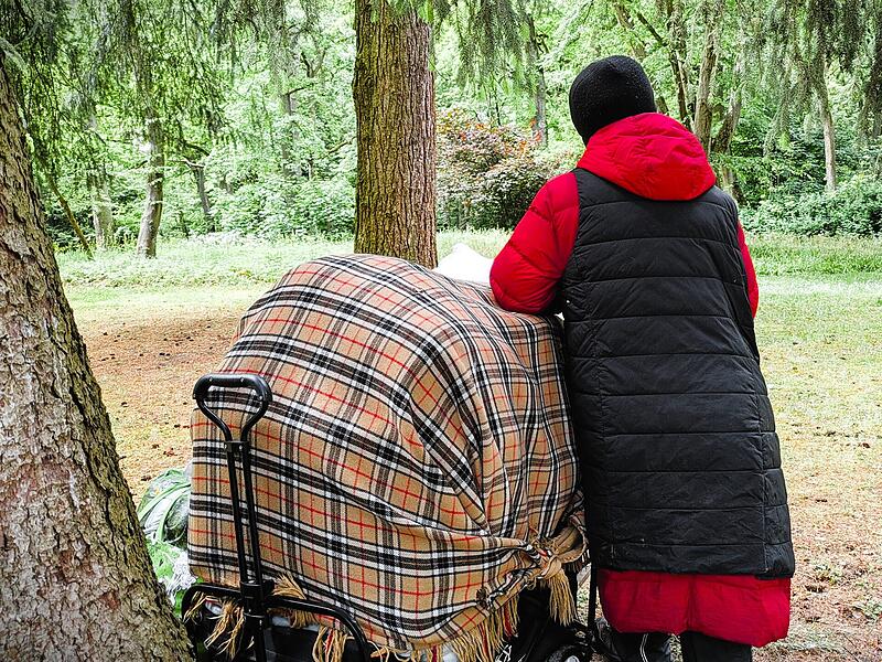 Anna aus Bamberg ist obdachlos