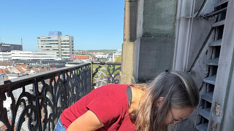 Trompeterin Sophie Rüth -  erste Türmerin im Saarland
