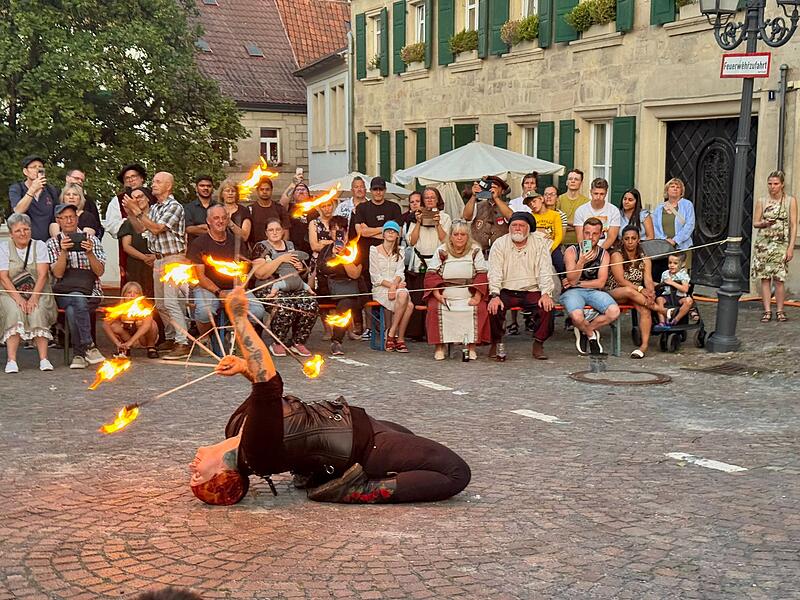 Die sch&ouml;nsten Momente des Historischen Stadtspektakels wurden im Bild festgehaltenSo toll wurde in Kronach das Stadtspektakel 2025 gefeiert