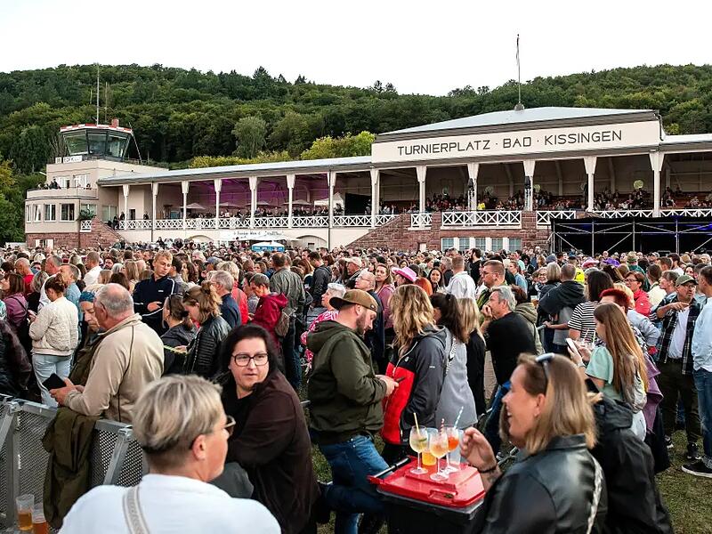 So sch&ouml;n war es bei Rea Garvey in Bad Kissingen.
