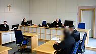 Jugendrichter Thomas Fahr leitet den Prozess in Saal 028