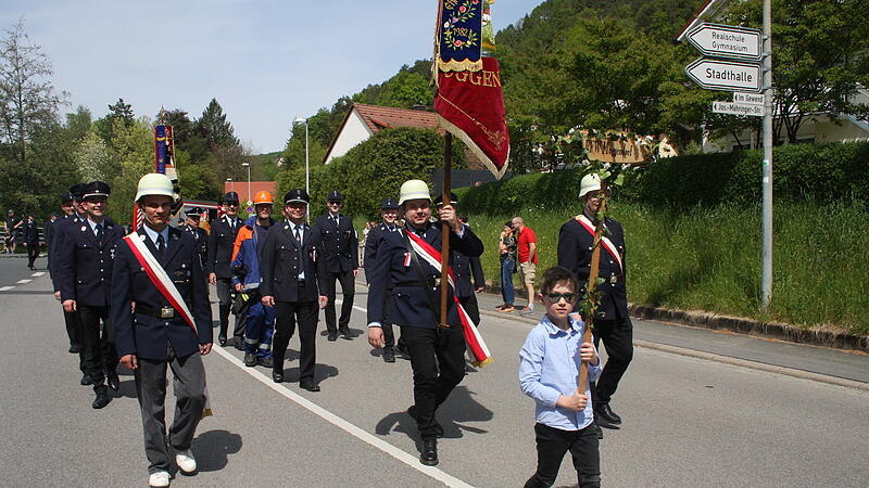 Am Sonntag, 5. Mai, feierte die Feuerwehr Ebermannstadt das 150. Jubil&auml;um mit einem Festumzug.