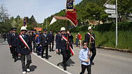 Am Sonntag, 5. Mai, feierte die Feuerwehr Ebermannstadt das 150. Jubil&auml;um mit einem Festumzug.
