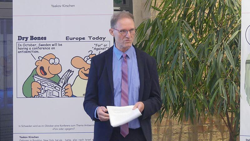 Oliver Gußmann hielt in Höchstadt einen Vortrag über Antisemitismus. Oliver Gußmann hielt in Höchstadt einen Vortrag über Antisemitismus.