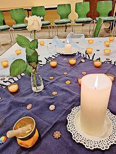 Altar zum Gedenken an die Verstorbenen.