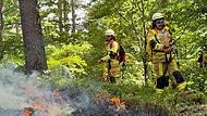 Waldbrand&uuml;bung Kirchehrenbach 2024