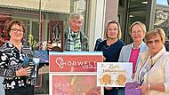 Das Foto zeigt die Zontians vom Projektteam (von links): Sabine Hertlein, Ulrike Lange, Anja Lampert, Christiane Walter und Klara Weigand. Rudolf Weigand Das Foto zeigt die Zontians vom Projektteam (von links): Sabine Hertlein, Ulrike Lange, Anja Lampert, Christiane Walter und Klara Weigand. Rudolf Weigand