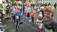 Der Kinderlauf geht &uuml;ber einen Kilometer.Forchheim & Fr&auml;nkische Schweiz