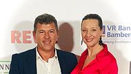 Verlierer: Hatten Gegenwind durch Ampel Die Bamberger SPD-Direktkandidatin Eva Jutzler kam bei der Landtagswahl nach Erststimmen auf den fünften Platz (auf dem Bild mit SPD-Bezirkstagskandidat Carsten Joneitis).