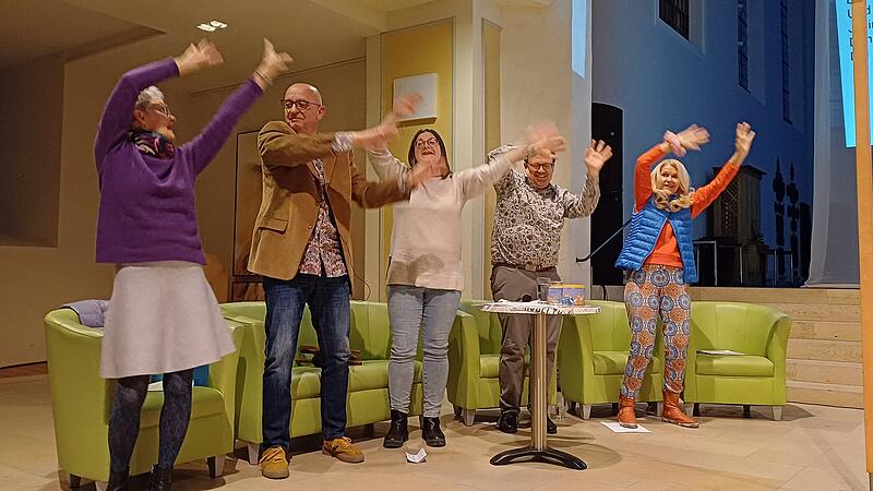 Gottesdienst mit Abba und Elvis in der Vesperkirche Coburg Gottesdienst mit Abba und Elvis in der Vesperkirche Coburg