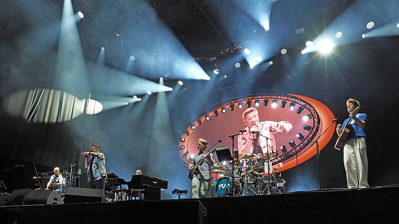 Pur auf dem Schlossplatz Open Air in Coburg: 1200 Zuschauer