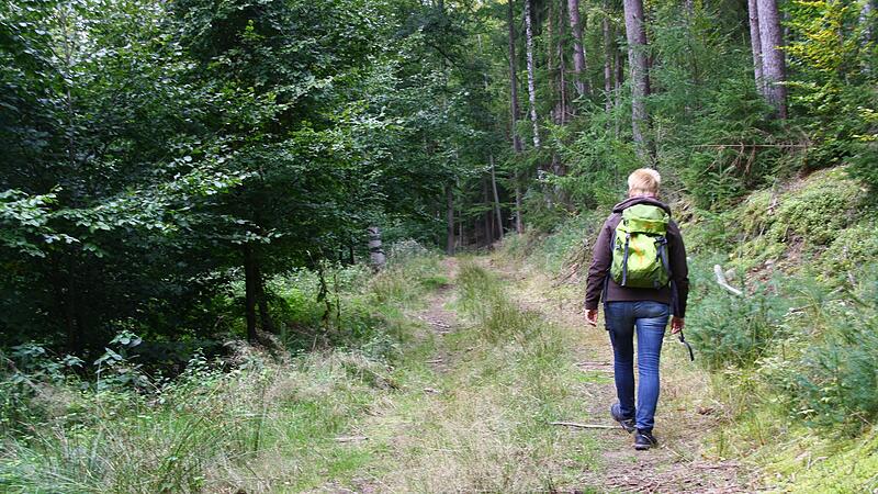 Wandern auf den Frankenwald-Steigla