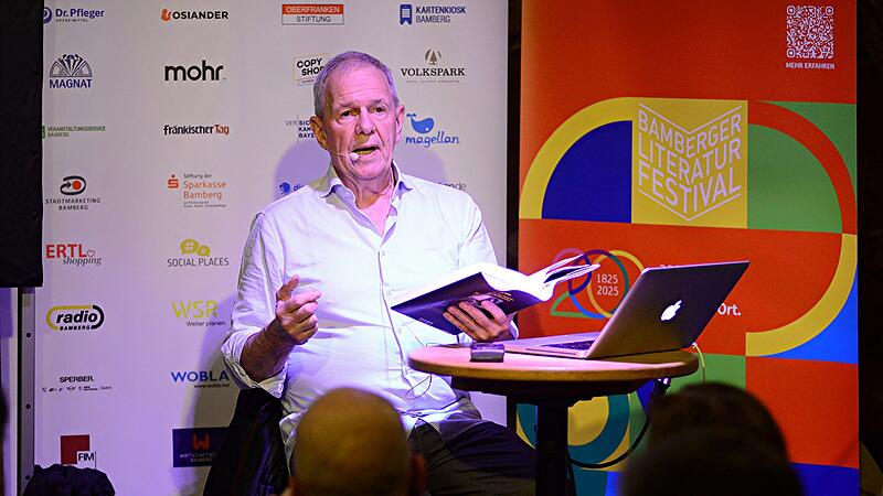 Fritz Egner beim Bamberger Literaturfestival 2025