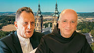 Erzbischof Herwig Gössl und Pater Maximilian Wagner: Bistum und Orden müssen über die Zukunft diskutieren.