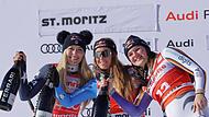 St. Moritz Weltcup Abfahrt St. Moritz Weltcup Abfahrt