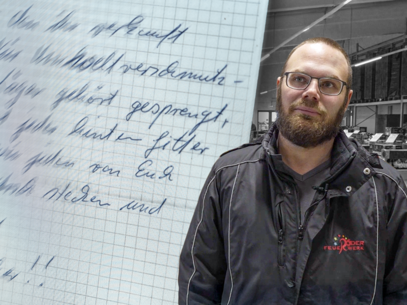 Drohbrief und Anfeindung gegen Feuerwerksh&auml;ndler bei Bamberg