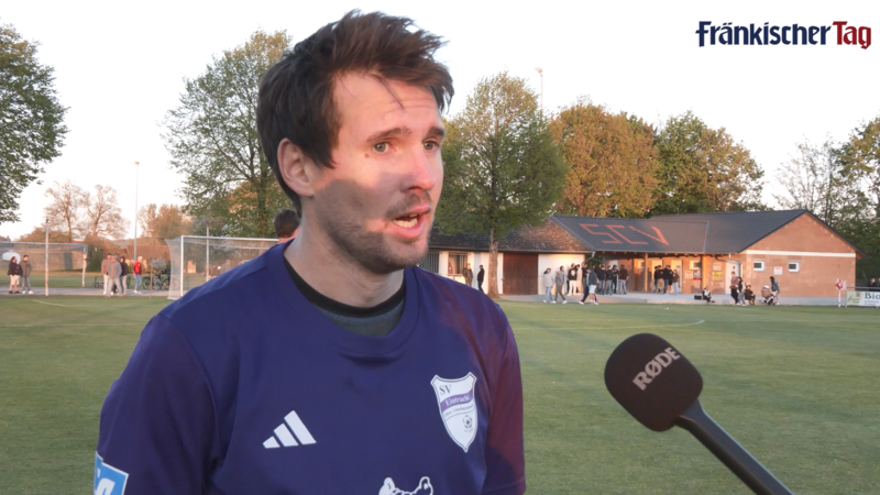 J&uuml;rgen Endres traf f&uuml;r seinen SV Eintracht Ober-Unterharnsbach per Traumtor aus der Ferne.