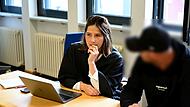 Rechtsanwältin Marie Luisa Hammer aus Bamberg und der Angeklagte