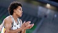 Musa Abra nahm im Sommer mit der deutschen U20-Nationalmannschaft an der EM teil.
