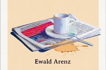 Ausschnitt aus dem Buchcover von Ewald Arenz: „Die Liebe an miesen Tagen.“