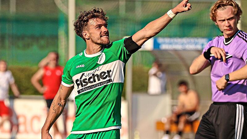Fünf Tore in sechs Spielen: SVF-Capitano Noah Schorn ist in Topform. Heinrich Weiß Fünf Tore in sechs Spielen: SVF-Capitano Noah Schorn ist in Topform. Heinrich Weiß