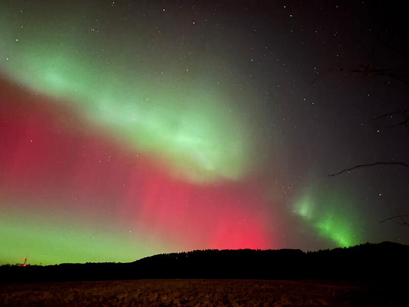 PolarlichterPolarlichter &uuml;ber Kulmbach: Die sch&ouml;nsten Leserfotos